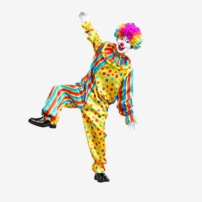 Déguisement de Clown Multicolore