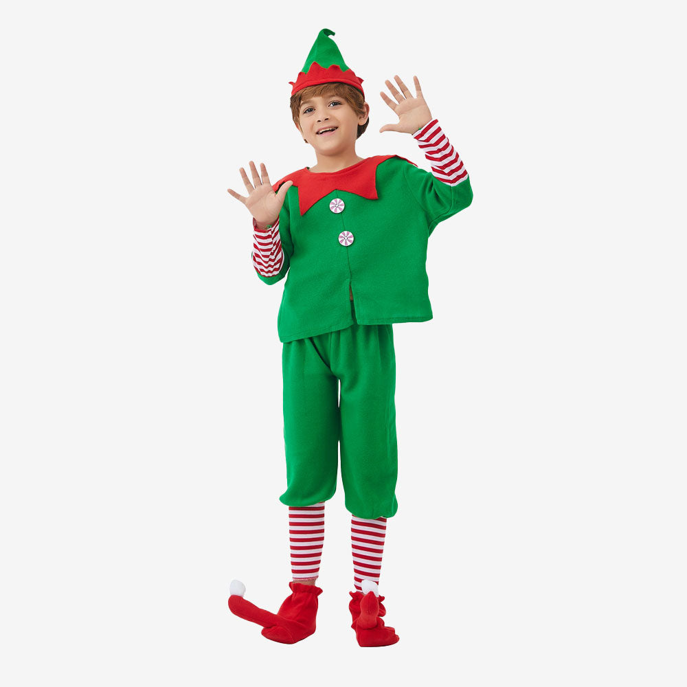 Costume de Lutin de Noël Enfant