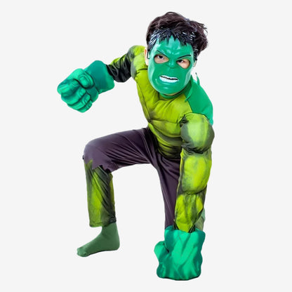 Costume de monstre vert pour enfant
