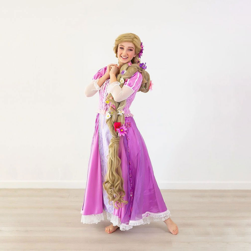 Déguisement princesse longs cheveux femme