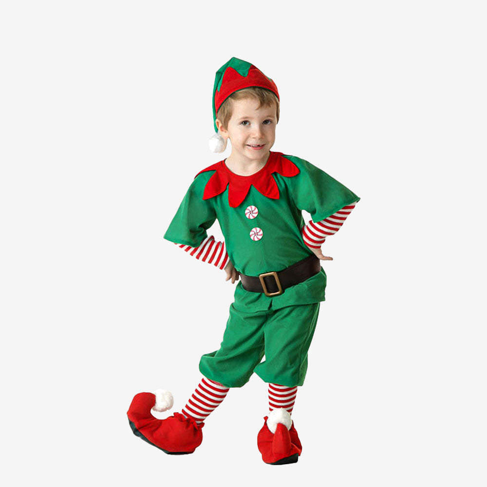 Costume de Lutin de Noël Enfant