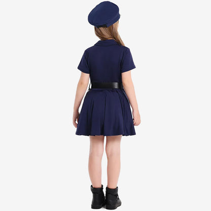 Déguisement d’agente de police pour enfant