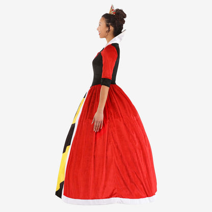 Déguisement reine rouge pour adulte