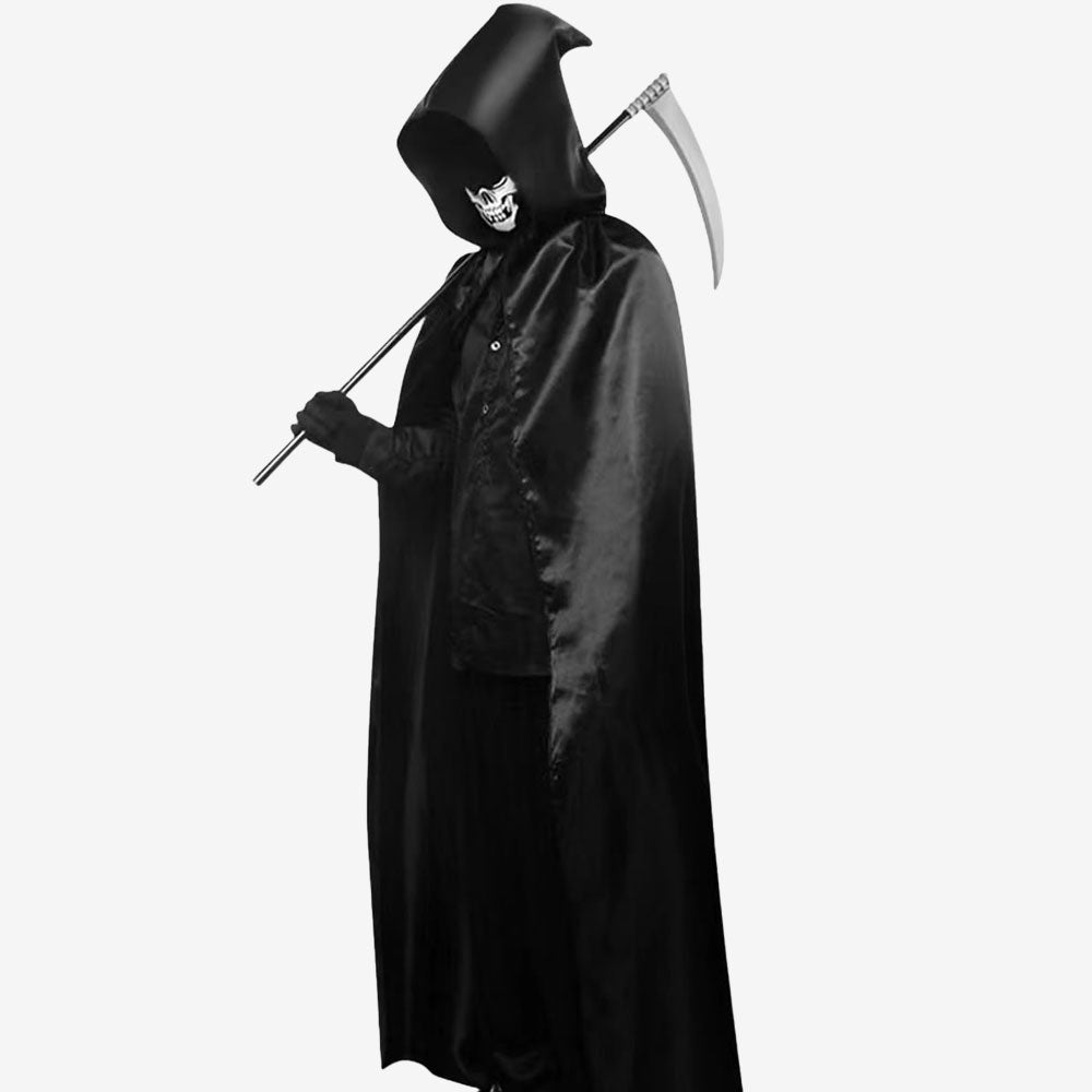 Costume faucheur noir pour adulte et enfant