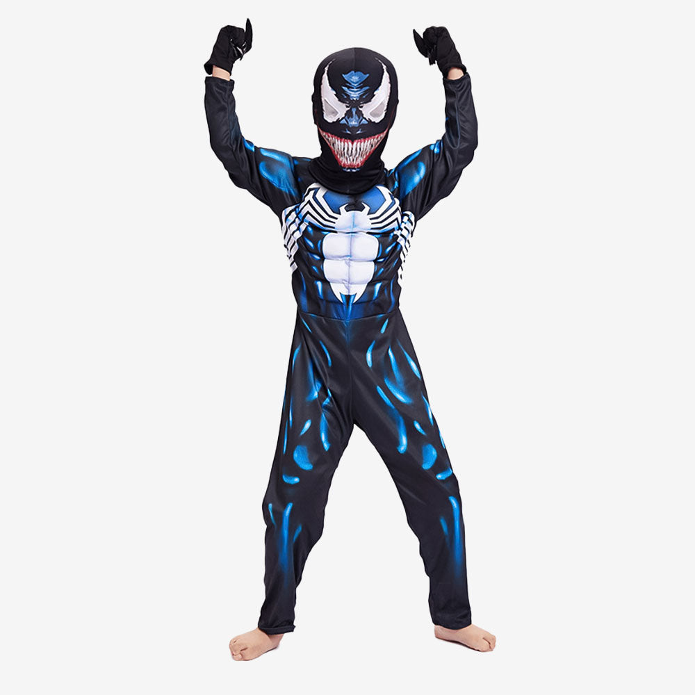 Costume de symbiote noir pour enfant