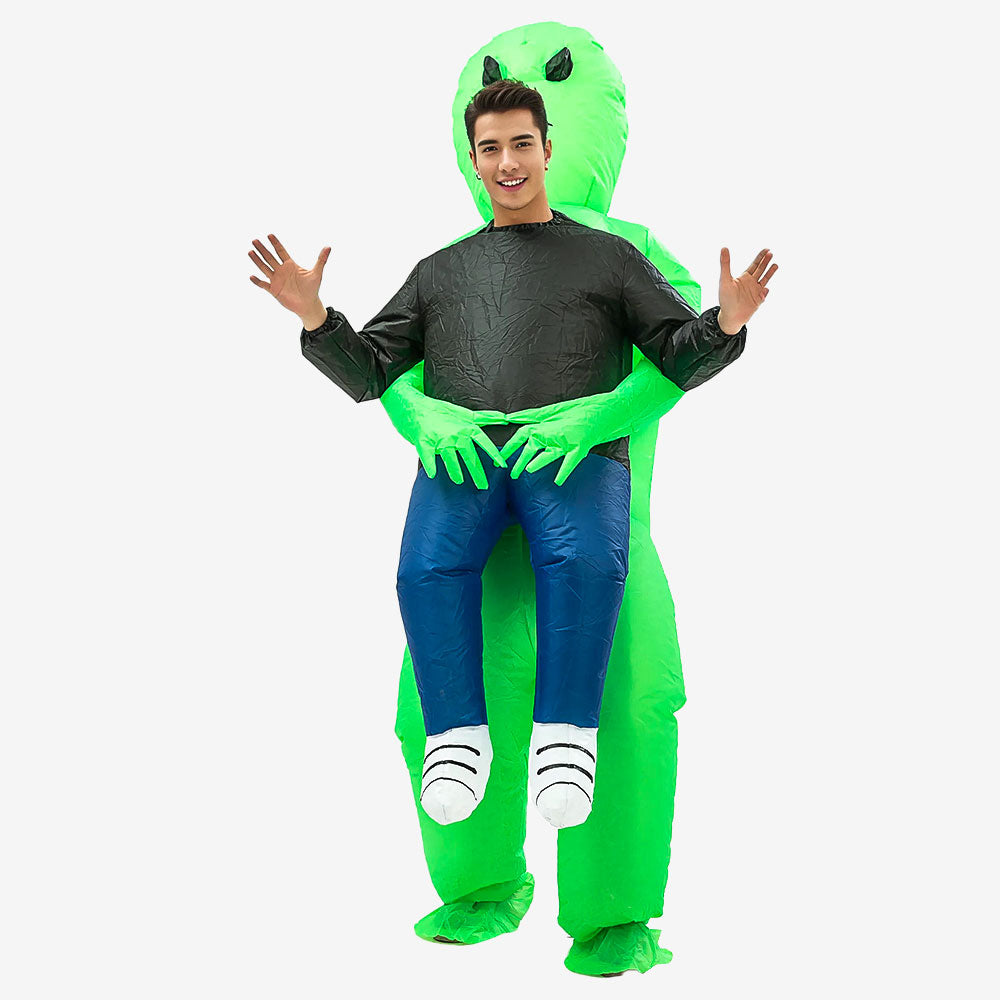 Déguisement Gonflable Alien – Enlèvement intergalactique