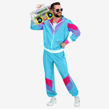 Costume Rétro Homme Années 80 avec Accessoires