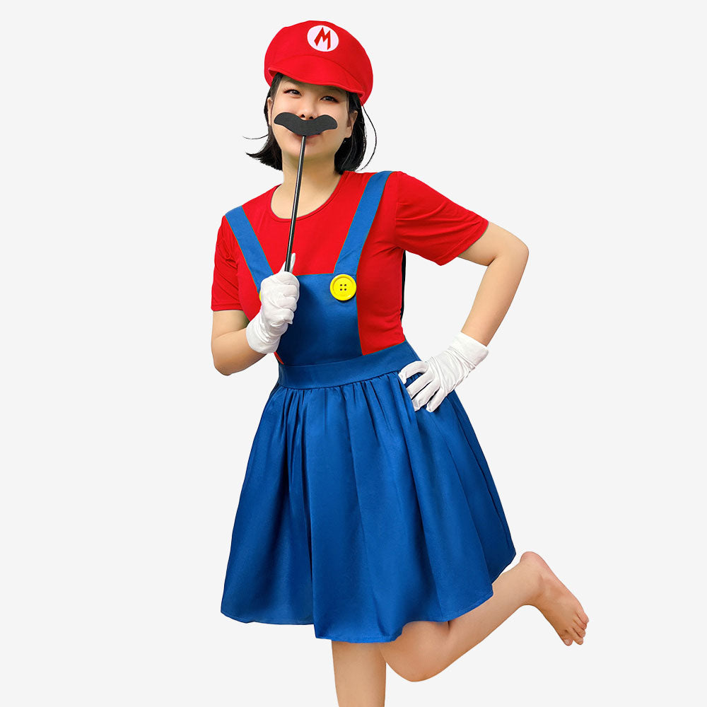 Déguisement de héroïne rouge pour femme