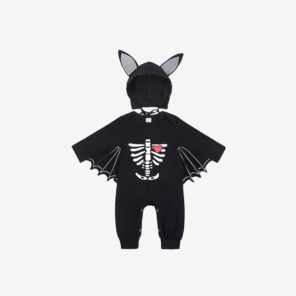 Déguisement Bébé Chauve-Souris Squelette