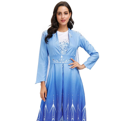 Déguisement reine des glaces femme