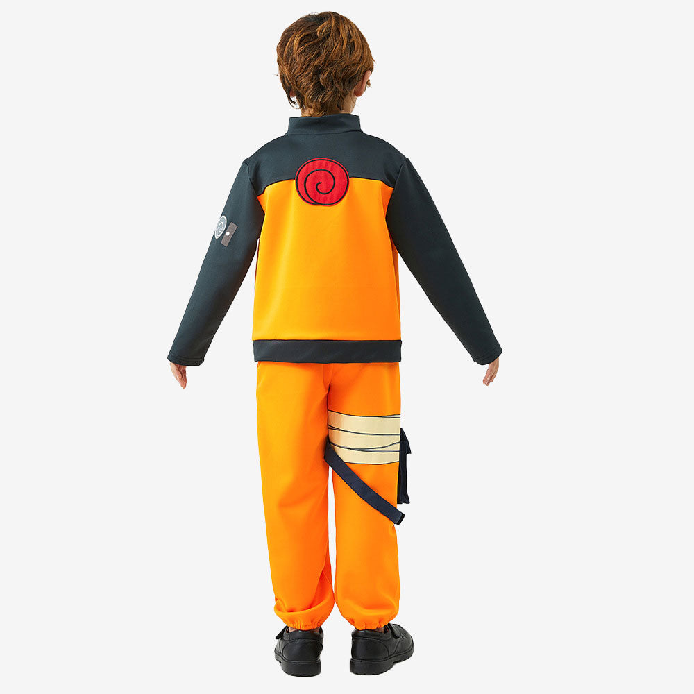 Déguisement de ninja orange enfant