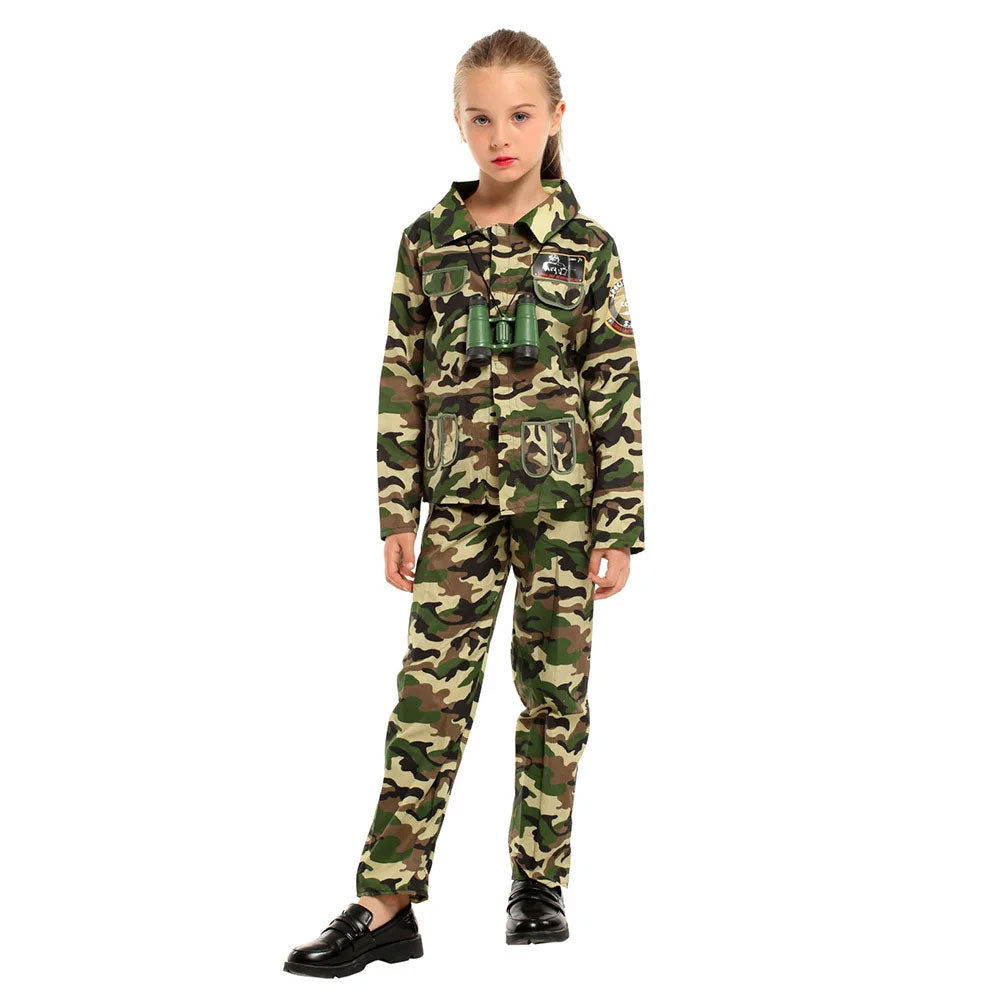Déguisement militaire pour fille