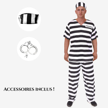 Déguisement de prisonnier pour adulte