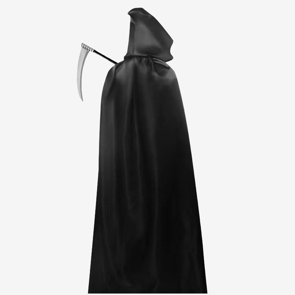 Costume faucheur noir pour adulte et enfant