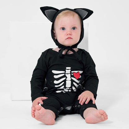 Déguisement Bébé Chauve-Souris Squelette