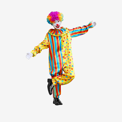 Déguisement de Clown Multicolore
