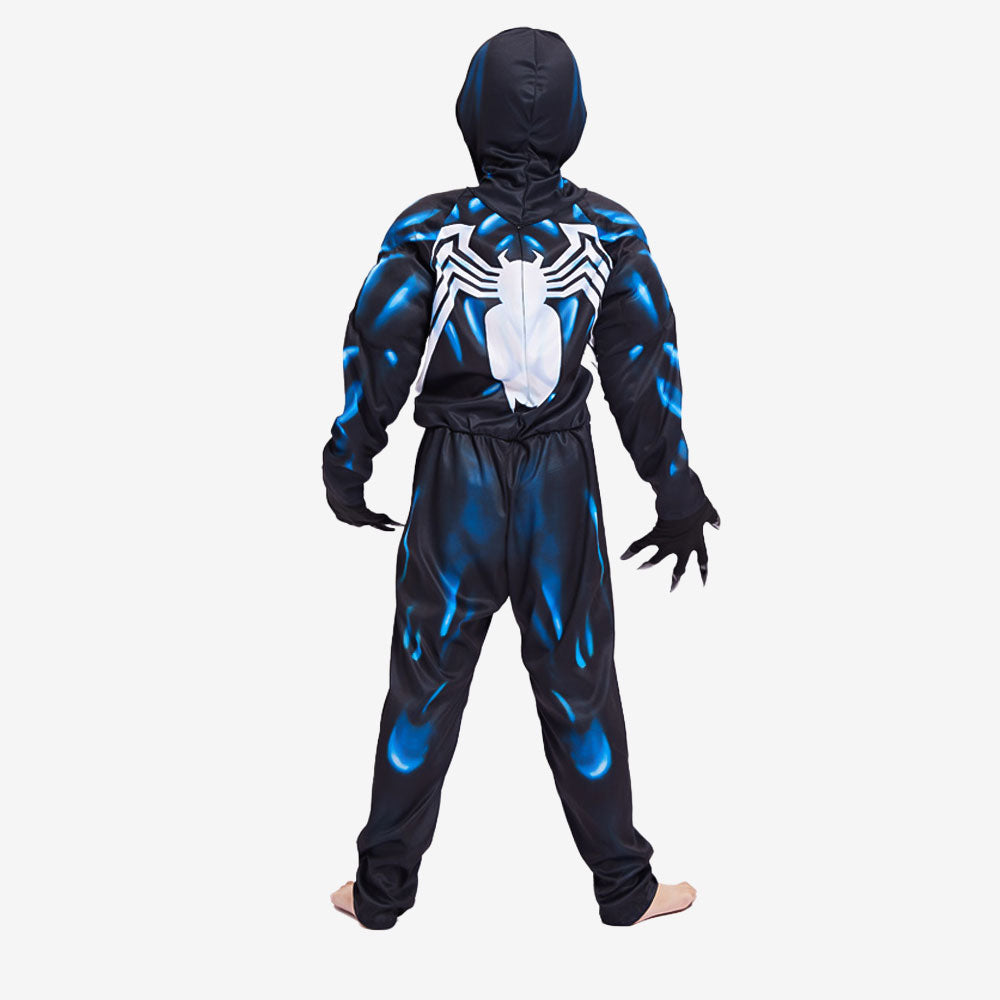 Costume de symbiote noir pour enfant