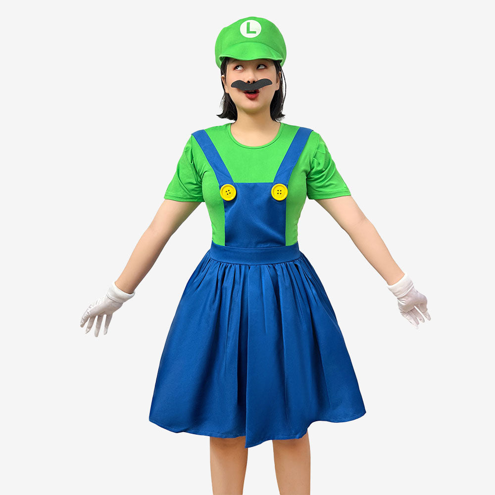 Déguisement de héroïne verte pour femme