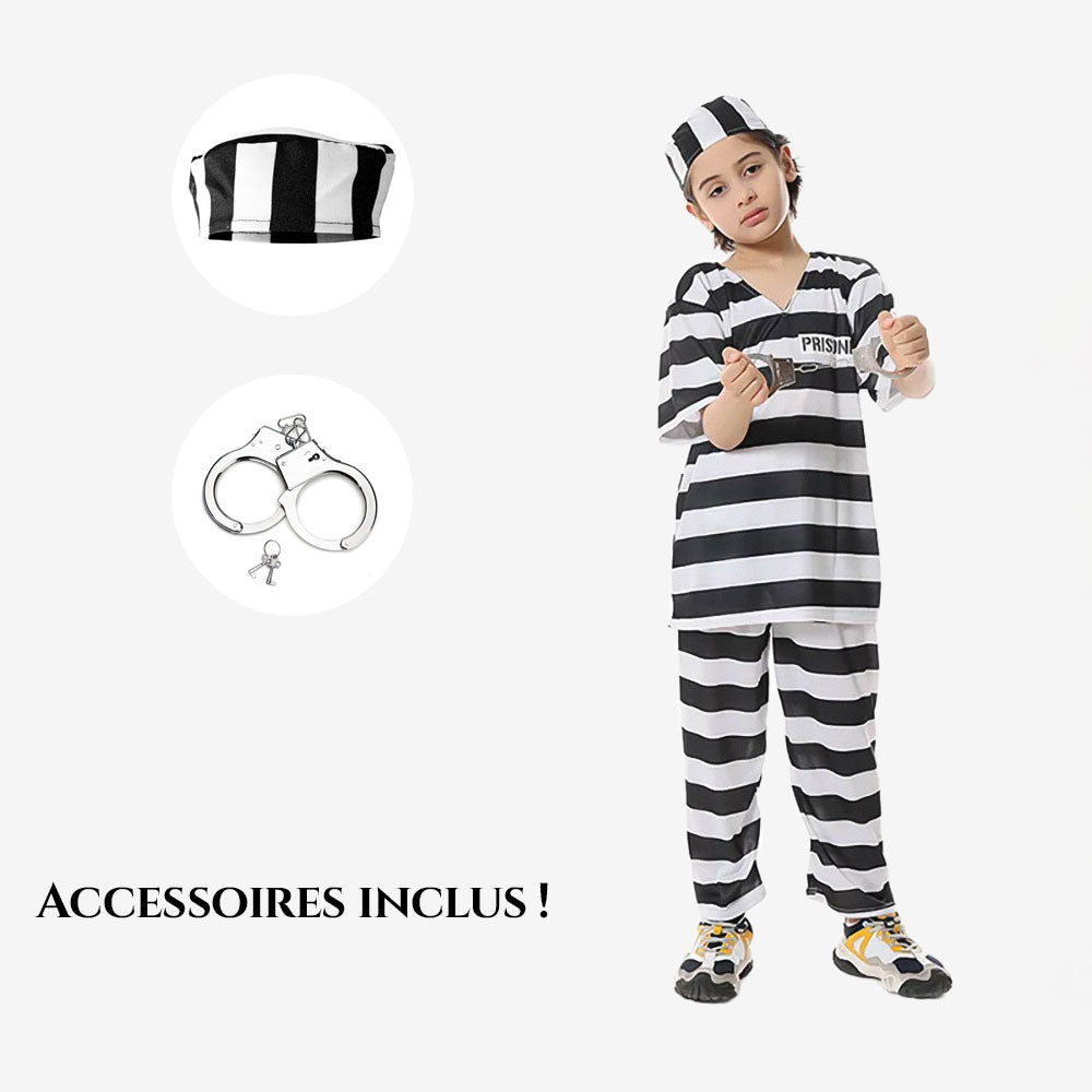 Déguisement de prisonnier pour enfant