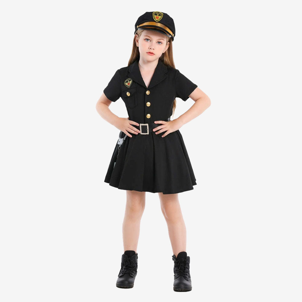Déguisement d’agente de police pour enfant