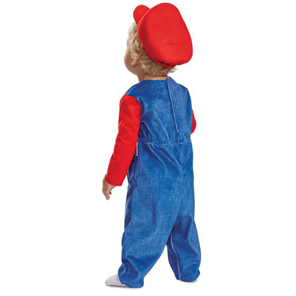 Costume Bébé Petit Plombier Rouge & Bleu