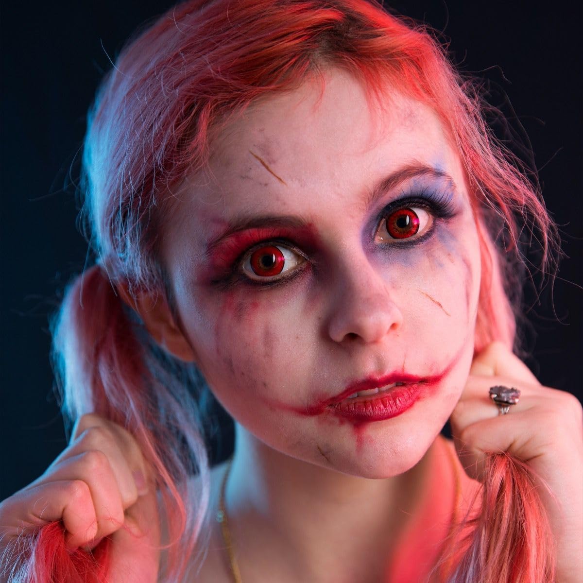 Lentilles de déguisement colorées – effets surnaturels