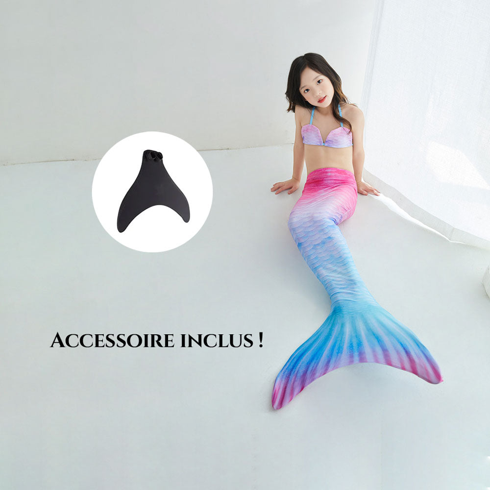 Déguisement Sirène Fille avec Monopalme