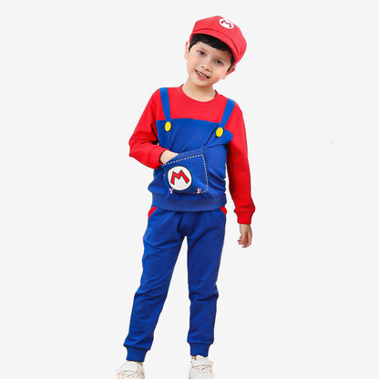 Déguisement de héros rouge pour enfant