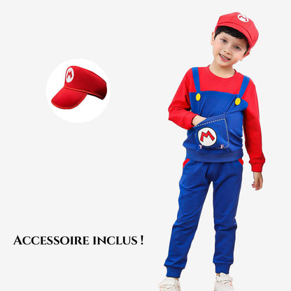 Déguisement de héros rouge pour enfant