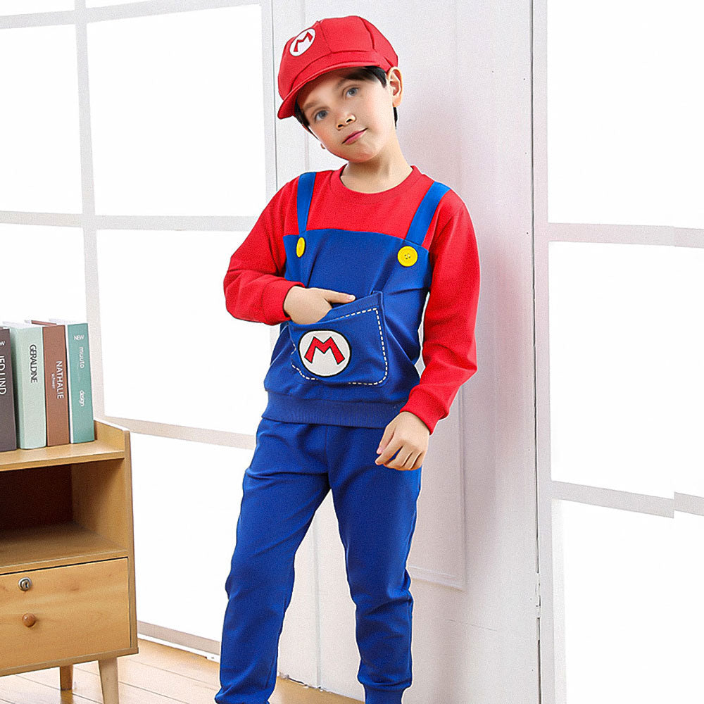 Déguisement de héros rouge pour enfant