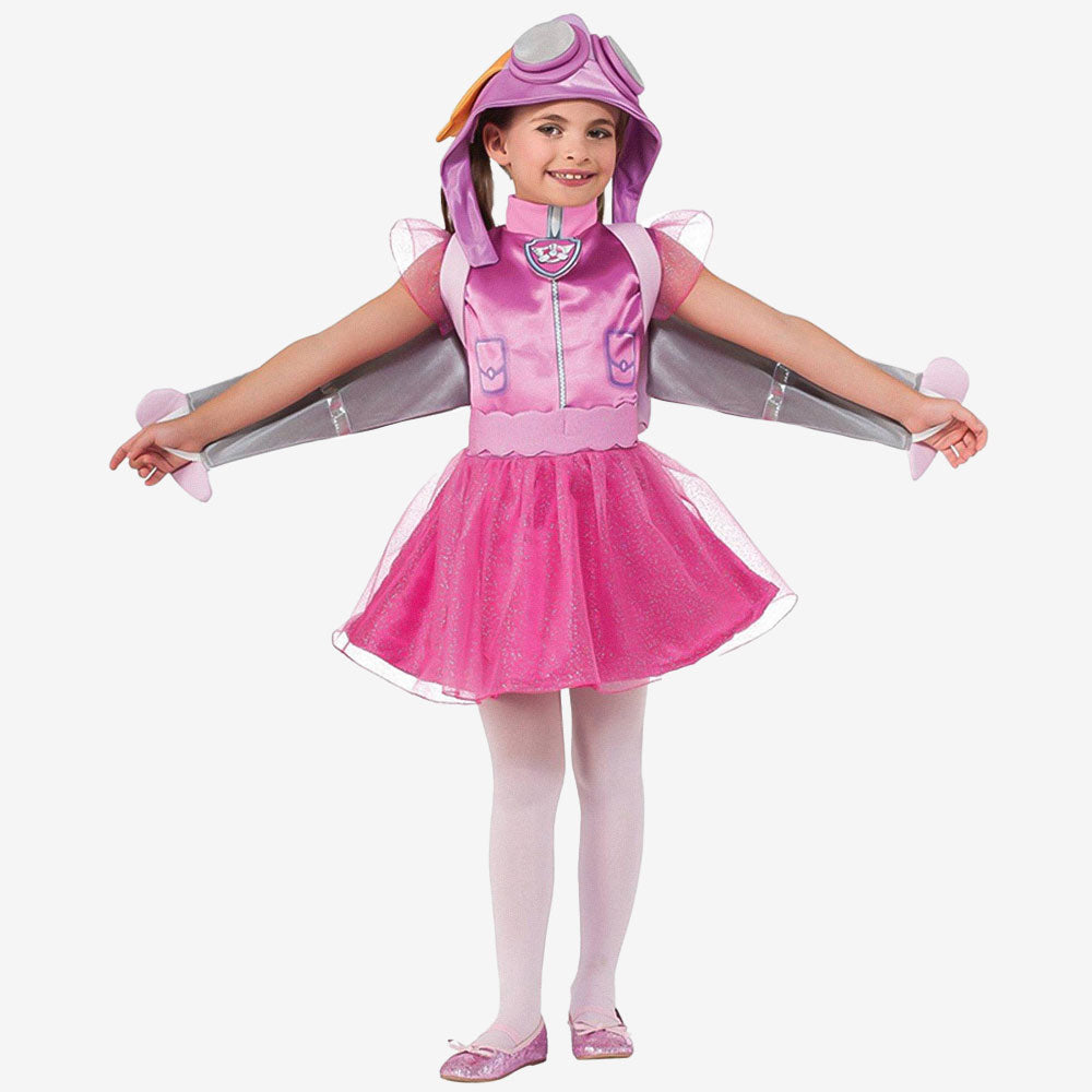 Déguisement de pilote courageuse pour Fille