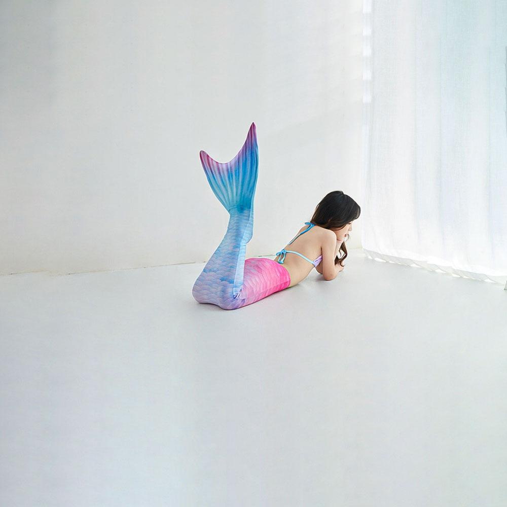 Déguisement Sirène Fille avec Monopalme