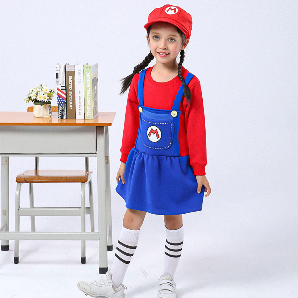 Déguisement d'héroïne rouge pour Fille