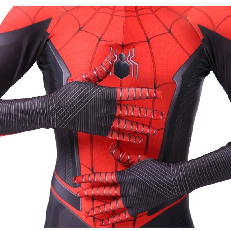 Anime Spider Man costume adulte combinaison spandex super-héros Zhentai Halloween fête cosplay expédition combinaison 3D style