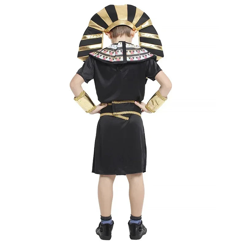 Enfants egypte ancienne pharaon égyptien cléopâtre Prince princesse Costume pour enfants Cosplay Anime Cosplay