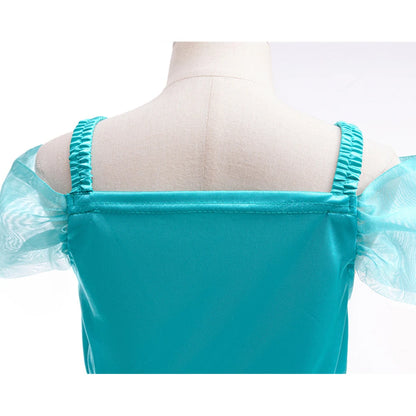 Aladdin princesse fille robe jasmin deux pièces ensemble enfants Film jeu de rôle Costume Halloween fête vêtements enfants cadeau d'anniversaire