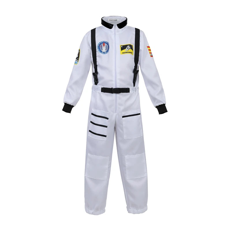 Volwassenen astronaut kostuum ruimtevaarder kostuum plus size vrouwen ruimte astronaut kostuum voor kinderen jumpsuit astronaut pak volwassenen