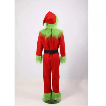 Costume d'Halloween VPN pour Enfants, Voleur de Génie, Vert, Grinch, Père Noël avec viser, Vêtements de Jeu, Vente en Gros