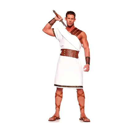 Cosplay ancien grec romain gladiateur ensemble de costumes adultes hommes femmes Halloween carnaval habiller fête soldat romain déguisement