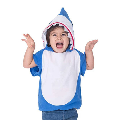 Costume de requin bleu pour bébés, Costume d'halloween pour enfants, sweat à capuche multicolore pour tout-petits, Cosplay, carnaval pourim, nouvelle collection 2022
