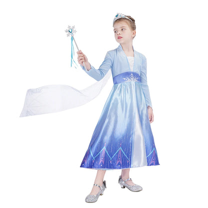 Robe de princesse pour fête de carnaval, robe de princesse pour enfants, robe de fille, robe Cosplay, fête d'anniversaire, 2025