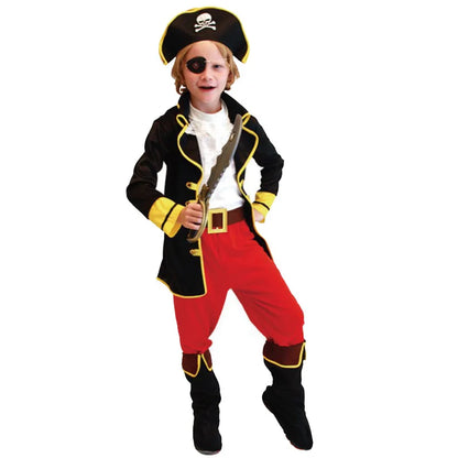 Costumes de Pirate pour enfants d'halloween pour garçons enfants Costume de Pirate Fantasia Infantil vêtements de Cosplay