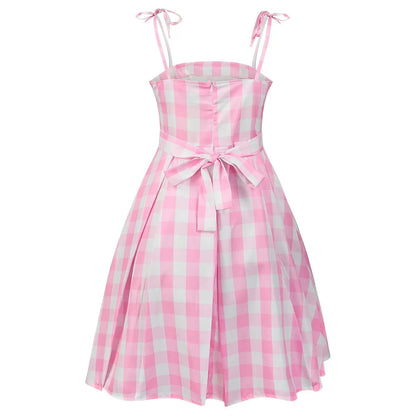 Costume de Cosplay de princesse rose pour femmes, robe Margot Bar Bii, tenues d'halloween mignonnes pour filles et femmes, jeu de rôle