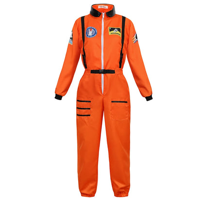 Volwassenen astronaut kostuum ruimtevaarder kostuum plus size vrouwen ruimte astronaut kostuum voor kinderen jumpsuit astronaut pak volwassenen