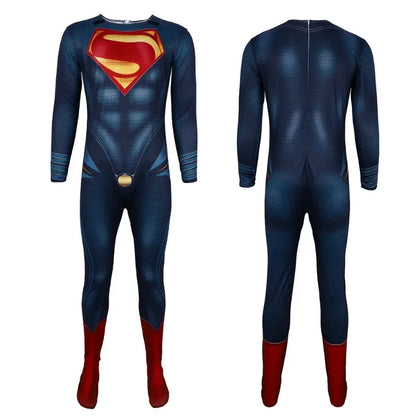 Superman Cosplay Kostuum Halloween Carnaval Feestoutfits Stage Performance Hero voor Heren Dames Outfits