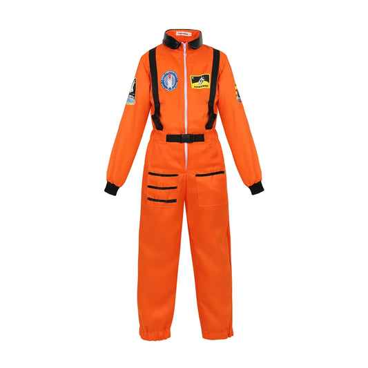 Volwassenen astronaut kostuum ruimtevaarder kostuum plus size vrouwen ruimte astronaut kostuum voor kinderen jumpsuit astronaut pak volwassenen