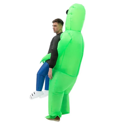 Adult Alien Inflatable Costume Kids Party Cosplay Costume Funny Suit Anime Fancy Dress Halloween Costume For Woman