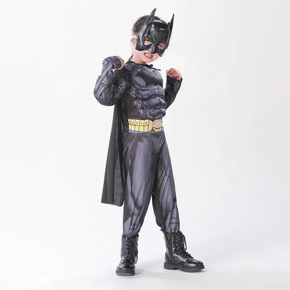 Anime superheld Batman's cosplay spierkostuum Batma Zentai jumpsuits bodysuit pak Halloween carnavalskostuums