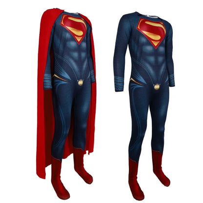 Superman Cosplay Kostuum Halloween Carnaval Feestoutfits Stage Performance Hero voor Heren Dames Outfits