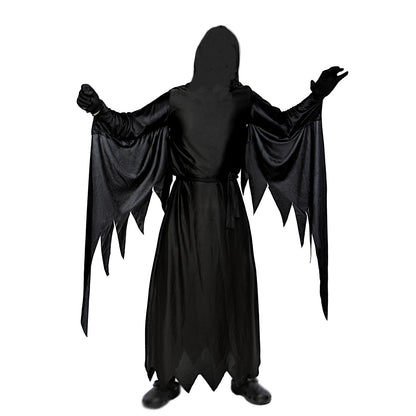 Halloween Adult and child clothing  Scream Ghost Dress Up Props Prom Reaper Cosplay Death Costume